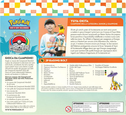 Pokémon Mazzo dei Campionati Mondiali 2025 ITA