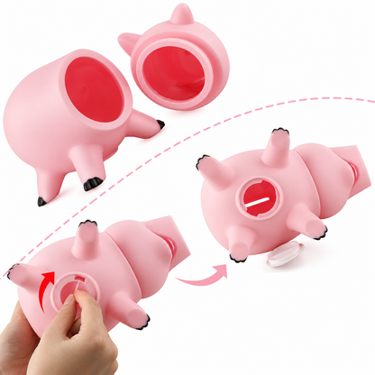 Salvadanaio Piggy Maialino Rosa 19 cm
