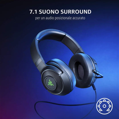 Cuffie Gaming Razer Kraken V3 USB Multipiattaforma