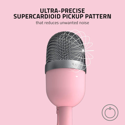 Microfono Razer Seiren Mini Rosa
