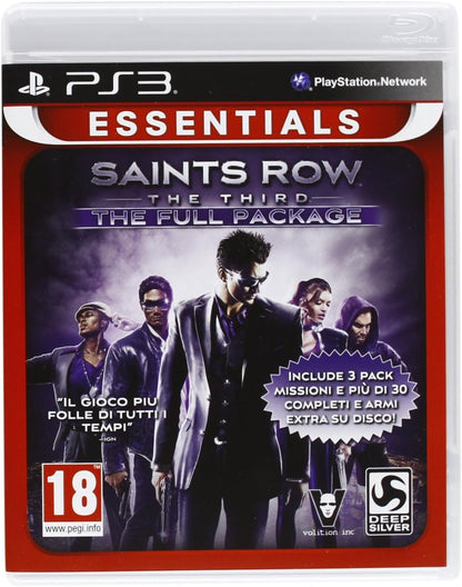 Saints Row The Third Full Package PS3 Essentials - Usato
