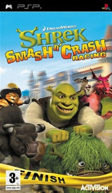 Shrek Smash N Crash Racing PSP - Usato
