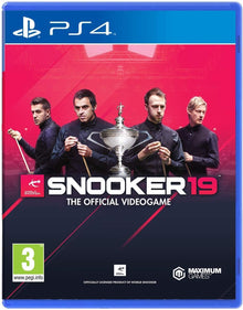 Snooker 19 The Official Videogame PS4 - Usato
