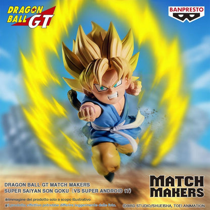 Son Goku Super Saiyan Dragon Ball GT Serie Match Makers Banpresto Figure