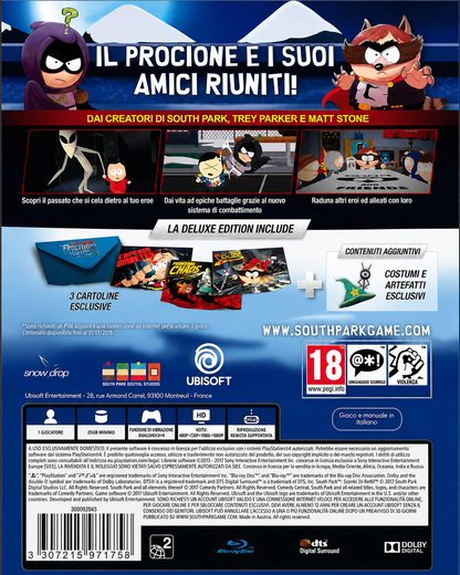 South Park Scontri Di-Retti Deluxe Edition PS4