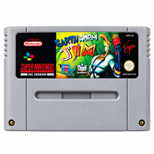 Earthworm Jim (solo cartuccia) SNES - Usato
