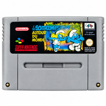 I Puffi a Zonzo Per il Mondo (solo cartuccia) SNES - Usato