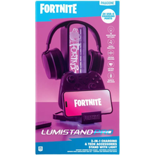 Supporto Cuffie e Controller Fortnite Lumistand Pro RGB Paladone