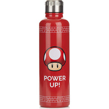 Borraccia Super Mario Fungo Power-Up In Metallo 500 ml