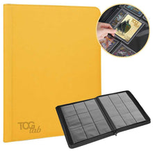 TCGLab Raccoglitore Carte Toploader 9 Tasche Giallo