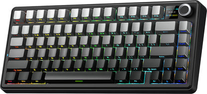 Tastiera Aula Gaming Meccanica F75 MAX Gradient Grey RGB