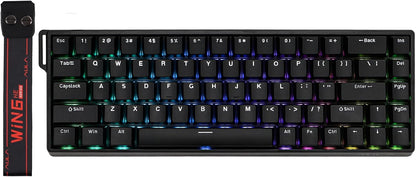 Tastiera Aula Gaming Magnetica WIN68 HE Black RGB