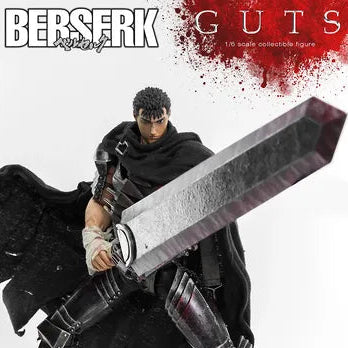 Guts Black Swordsman Berserk ThreeZero 1/6 32 cm