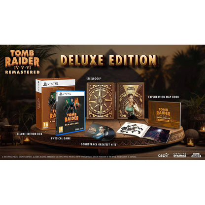 Tomb Raider 4-6 Remastered Deluxe Edition PS5 - Usato