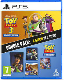 Toy Story Retro Roundup! + Toy Story 3 Complete Edition Double Pack PS5