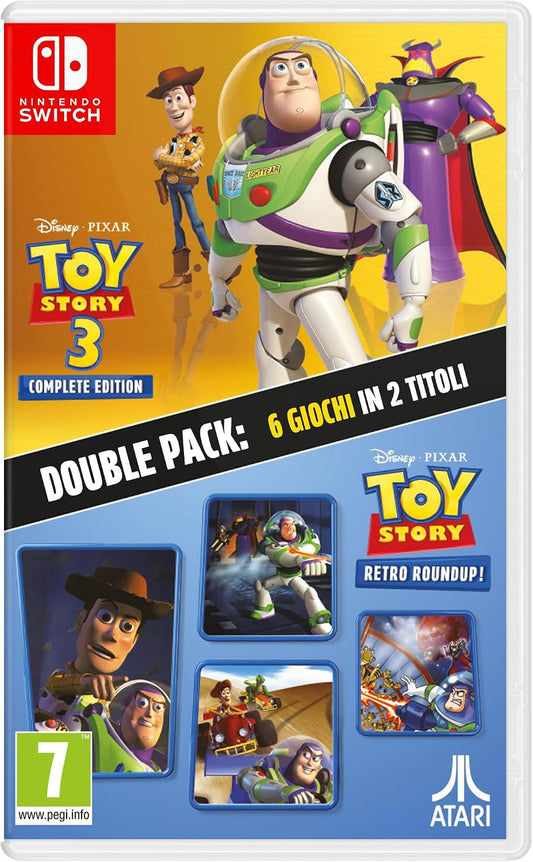 Toy Story Retro Roundup! + Toy Story 3 Complete Edition Double Pack Switch