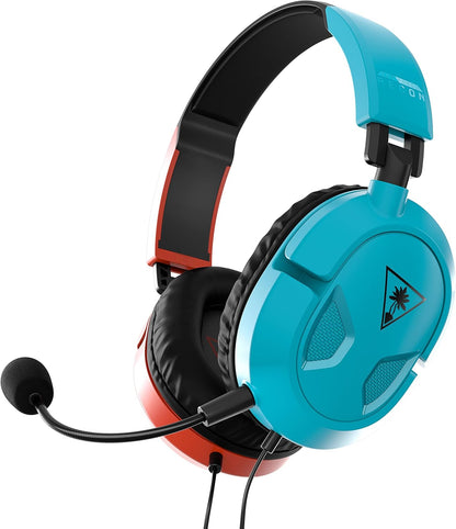 Cuffie Gaming Recon 50P Rosso/Blu Multipiattaforma Turtle Beach