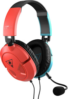 Cuffie Gaming Recon 50P Rosso/Blu Multipiattaforma Turtle Beach