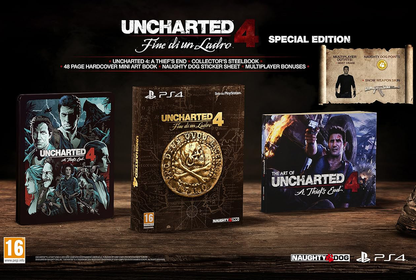 Uncharted 4 La Fine di un Ladro Special Edition PS4 - Usato