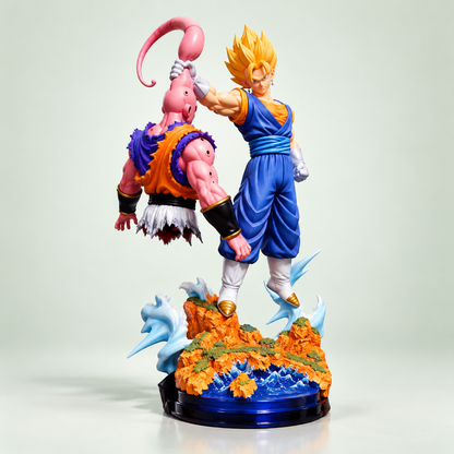 Dragon Ball Z Vegito Super Saiyan VS Majin Bu Figure 30 cm