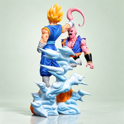 Dragon Ball Z Vegito Super Saiyan VS Majin Bu Figure 30 cm
