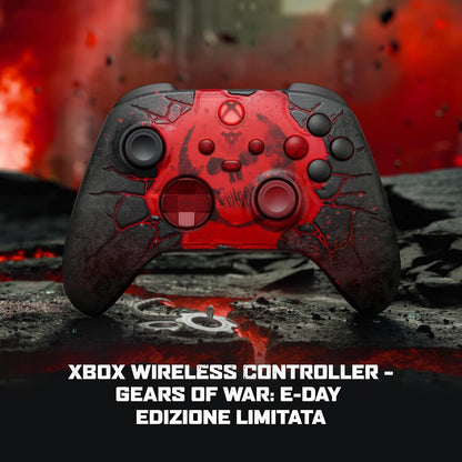 Controller Wireless Microsoft Xbox Gears of War E-Day