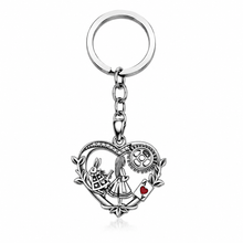 Portachiavi Alice In Wonderland Cuore
