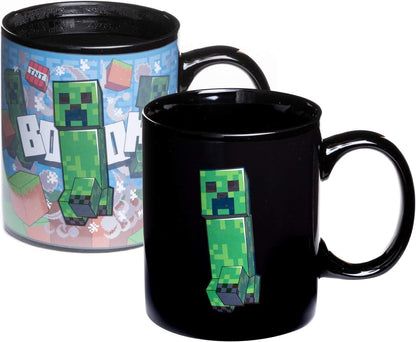 Tazza Minecraft Creeper Termosensibile