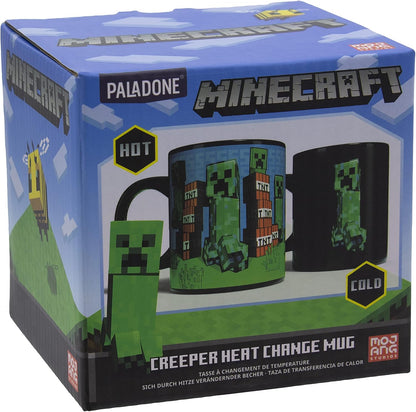 Tazza Minecraft Creeper Termosensibile