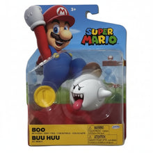 Boo con Moneta Action Figure Super Mario 10 cm