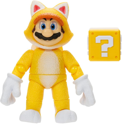 Cat Mario Super Mario Movie Action Figure 13 cm