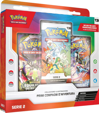 Pokemon Collezione Illustrazione Primi Compagni Serie 2 ITA