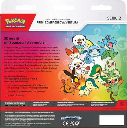 Pokemon Collezione Illustrazione Primi Compagni Serie 2 ITA