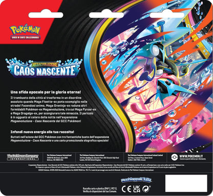 Pokémon Collezione Megaevoluzione Caos Nascente ITA
