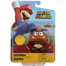 Gumba con Moneta Action Figure Super Mario 10 cm