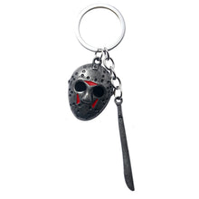 Portachiavi Jason Voorhees Maschera Hockey e Machete