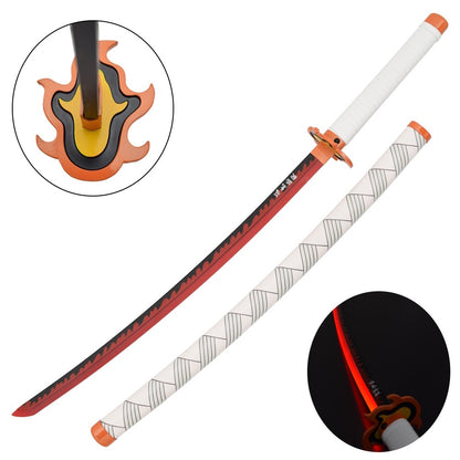 Katana Demon Slayer Rengoku Kyojuro Illuminazione Led
