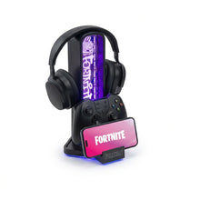 Supporto Cuffie e Controller Fortnite Lumistand Pro RGB Paladone