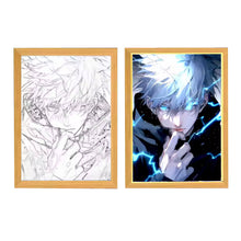 Lampada LED Jujutsu Kaisen Satoru Gojo Power