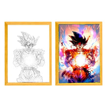 Lampada LED Dragon Ball Goku Kamehameha