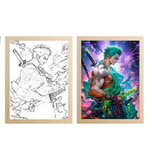 Lampada LED One Piece Zoro Aura
