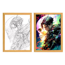 Lampada LED Attack On Titan Levi