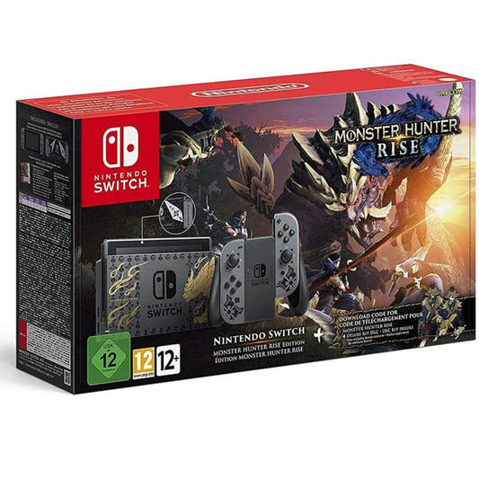 Console Nintendo Switch Limited Ed. Monster Hunter Rise - Usata (Scatola)