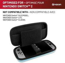 Starter Pack Custodia/Pellicola Nintendo Switch 2 Nero Nacon