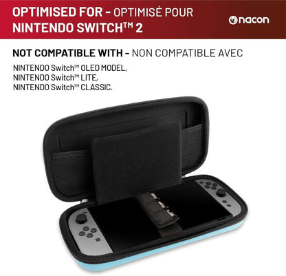 Starter Pack Custodia/Pellicola Nintendo Switch 2 Nero Nacon