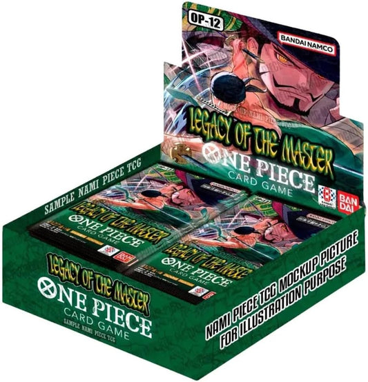 One Piece OP12 Legacy of the Master ENG (Box 24 Buste)
