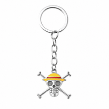Portachiavi One Piece Jolly Roger Silver