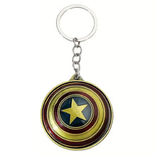 Portachiavi Captain America Scudo Bronzo