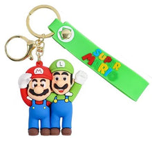 Portachiavi Super Mario Bros Luigi e Mario
