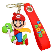 Portachiavi Super Mario Bros Yoshi e Mario Infinity